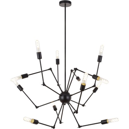Living District Amira Light Black Pendant LD2422BK